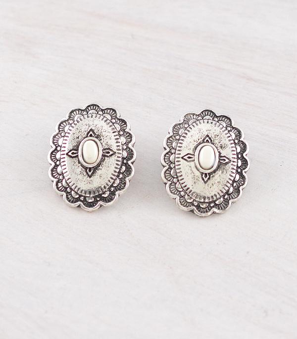 New Arrival :: Wholesale Western Concho Earrings