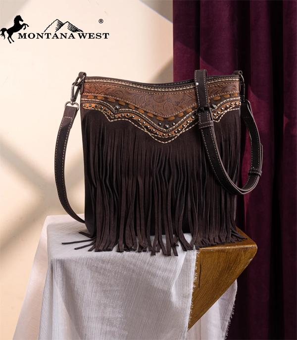 New Arrival :: Wholesale Montana West Fringe Crossbody Bag