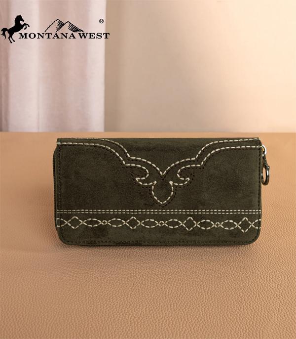 New Arrival :: Wholesale Montana West Boot Stitch Wallet