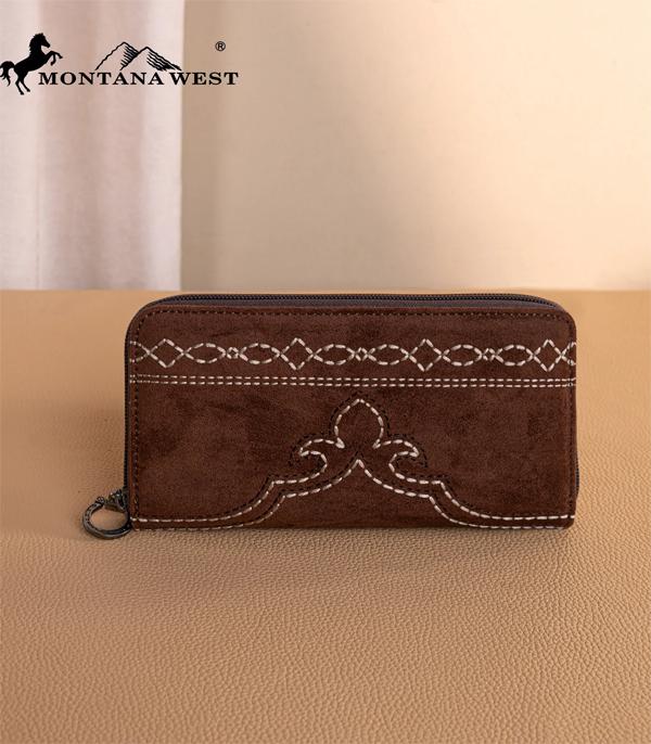 New Arrival :: Wholesale Montana West Boot Stitch Wallet