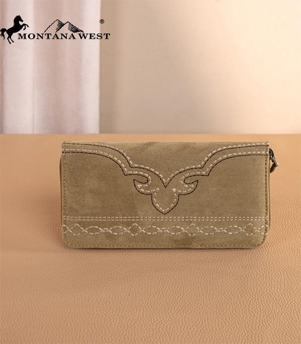 New Arrival :: Wholesale Montana West Boot Stitch Wallet