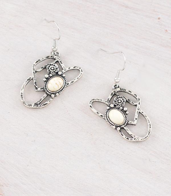 New Arrival :: Wholesale Western Cowboy Hat Earrings