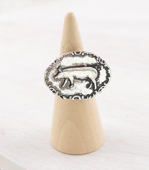 New Arrival :: Wholesale Tipi Brand Pig Ring