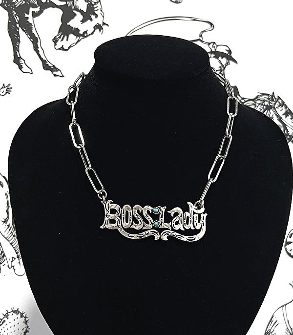 New Arrival :: Wholesale Tipi Brand Boss Lady Necklace