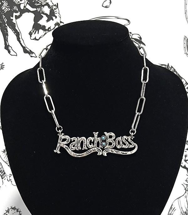 New Arrival :: Wholesale Tipi Brand Ranch Boss Necklace