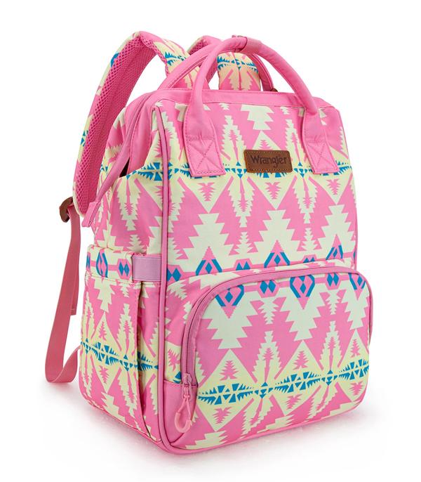 New Arrival :: Wholesale Wrangler Aztec Print Callie Backpack