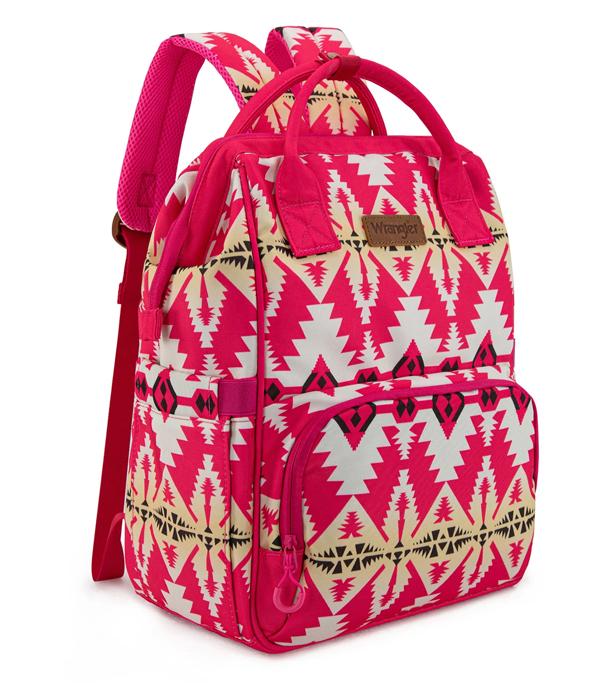 New Arrival :: Wholesale Wrangler Aztec Print Callie Backpack