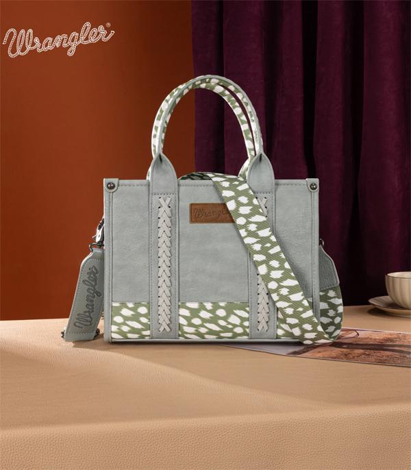 New Arrival :: Wholesale Wrangler Deer Print Tote Crossbody Bag