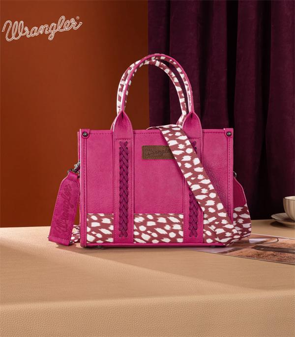 New Arrival :: Wholesale Wrangler Deer Print Tote Crossbody Bag