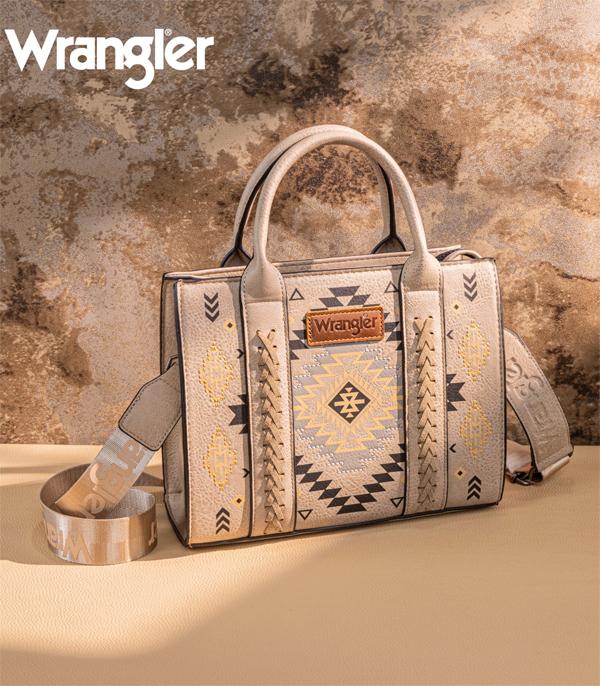 New Arrival :: Wholesale Wrangler Aztec Print Tote Crossbody