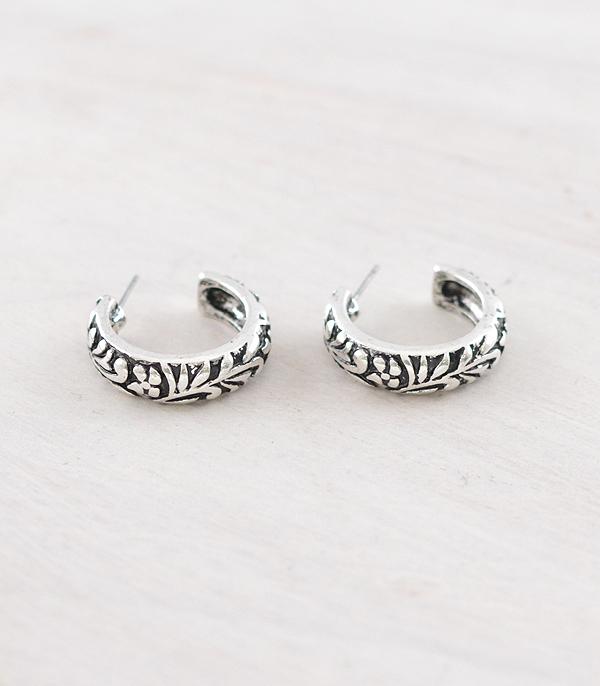 New Arrival :: Wholesale Tipi Brand Western Hoop Earrings