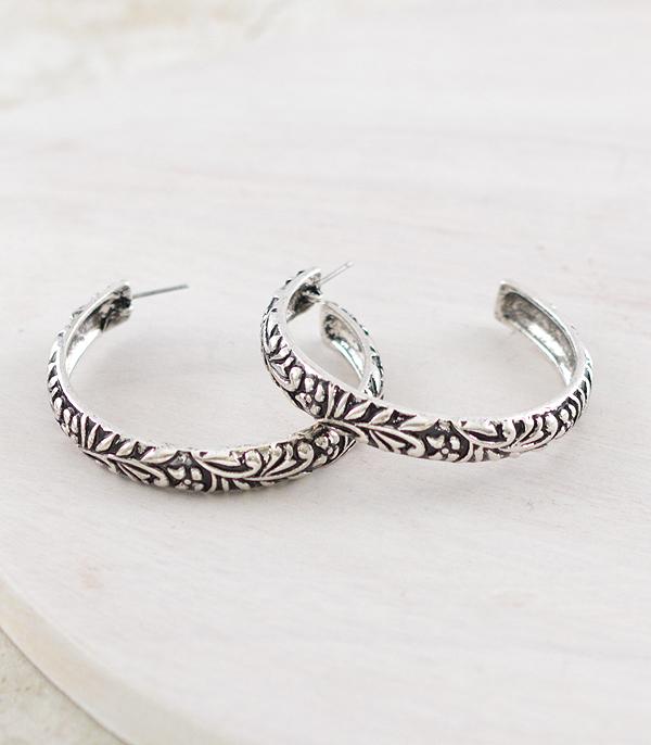New Arrival :: Wholesale Tipi Brand Western Hoop Earrings