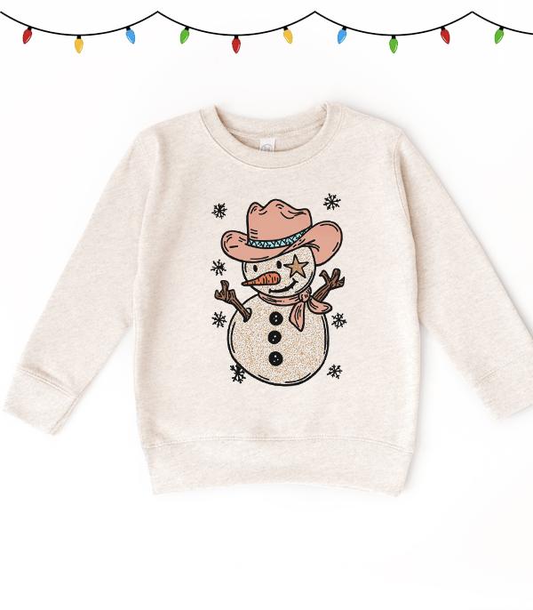 New Arrival :: Wholesale Western Kids Christmas Sweatshirt