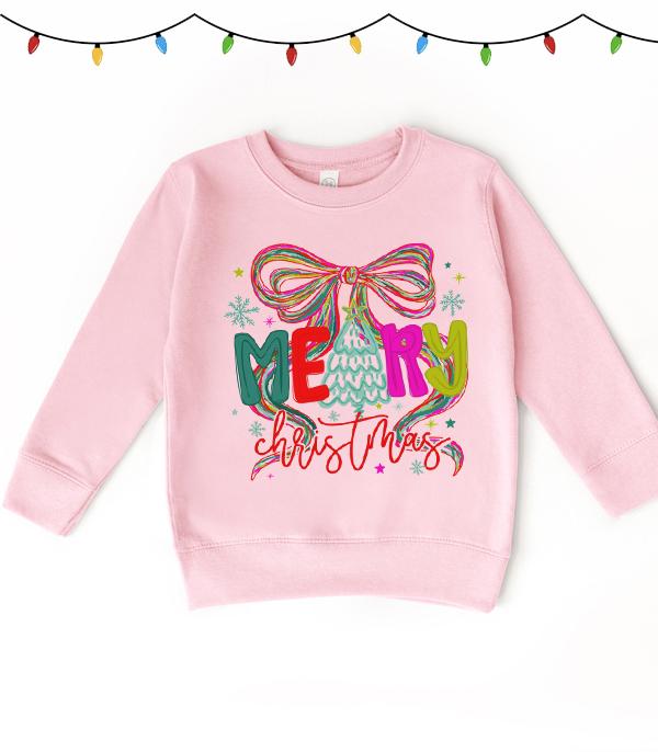 New Arrival :: Wholesale Western Kids Christmas Sweatshirt