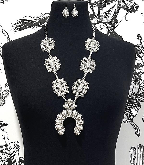 WHAT'S NEW :: Wholesale Western Squash Blossom Necklace Set