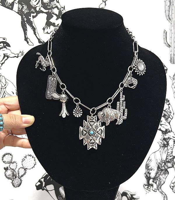 New Arrival :: Wholesale Tipi Brand Western Charm Necklace