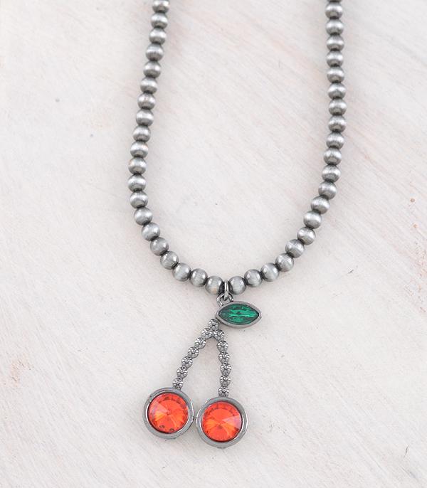 New Arrival :: Wholesale Western Cherry Navajo Necklace