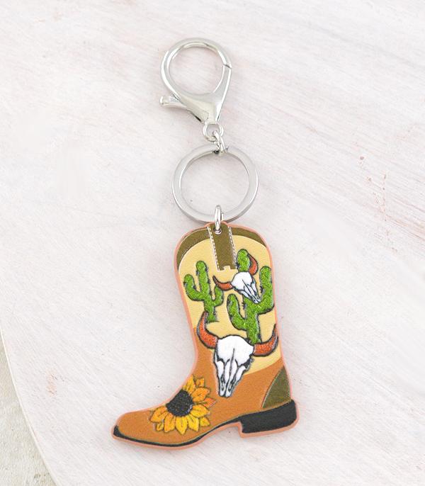 New Arrival :: Wholesale Western Cowboy Boot Keychain