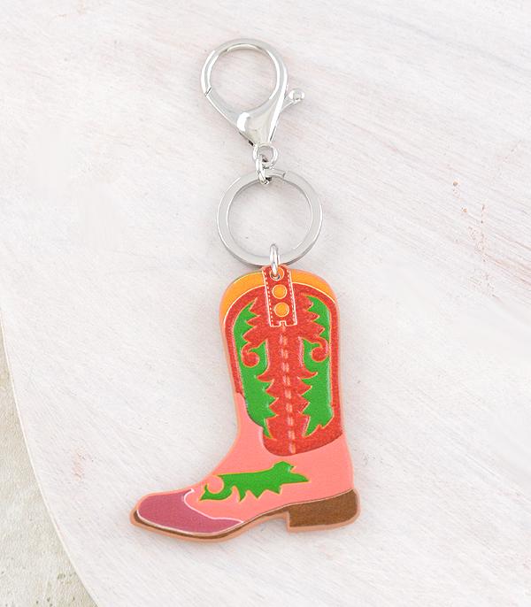<font color=BLUE>WATCH BAND/ GIFT ITEMS</font> :: KEYCHAINS :: Wholesale Western Cowboy Boot Keychain