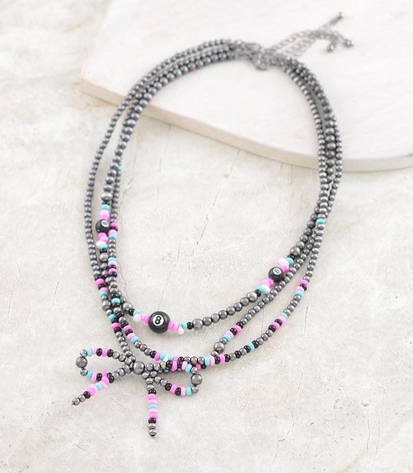 NECKLACES :: WESTERN TREND :: Wholesale Western Navajo Pearl Bead Necklace