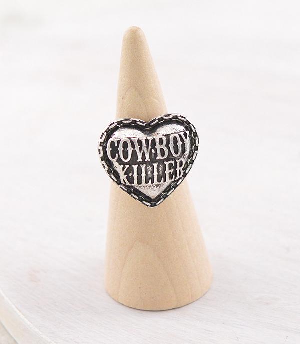 WHAT'S NEW :: Wholesale Western Cowboy Killer Heart Ring