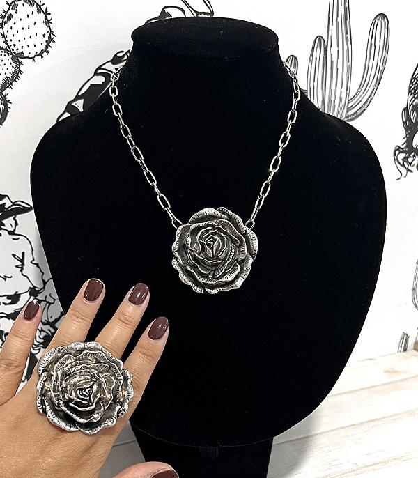 WHAT'S NEW :: Wholesale Tipi Brand Rose Pendant Necklace