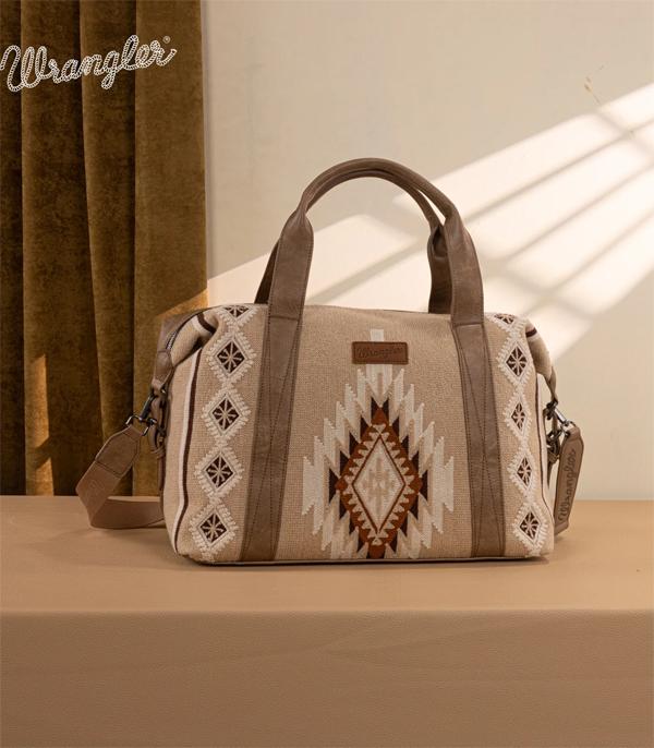 New Arrival :: Wholesale Wrangler Southwestern Print Duffle Bag