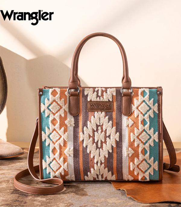 New Arrival :: Wholesale Wrangler Sherpa Aztec Tote Bag