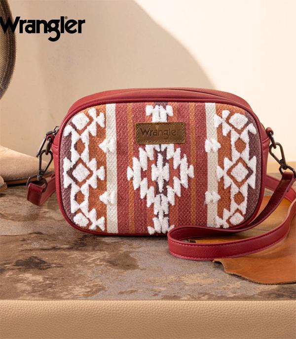 New Arrival :: Wholesale Wrangler Sherpa Aztec Crossbody Bag