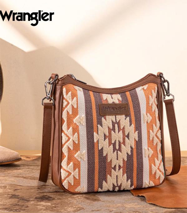 New Arrival :: Wholesale Wrangler Sherpa Aztec Crossbody Bag