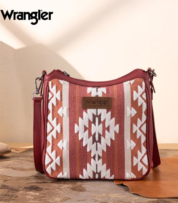 New Arrival :: Wholesale Wrangler Sherpa Aztec Crossbody Bag