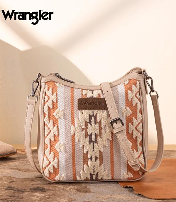 New Arrival :: Wholesale Wrangler Sherpa Aztec Crossbody Bag