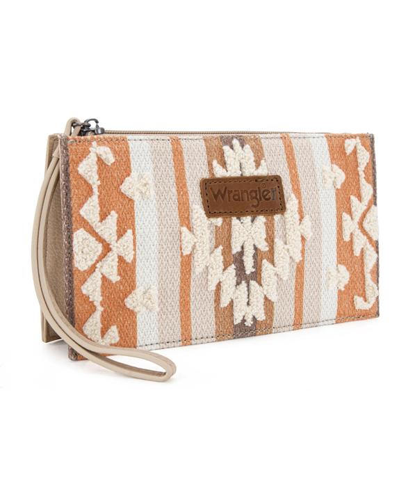 New Arrival :: Wholesale Wrangler Sherpa Aztec Clutch