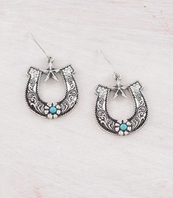 New Arrival :: Wholesale Western Horseshoe Earrings