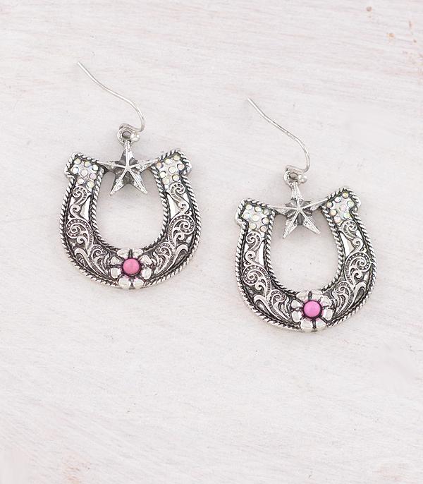 New Arrival :: Wholesale Western Horseshoe Earrings