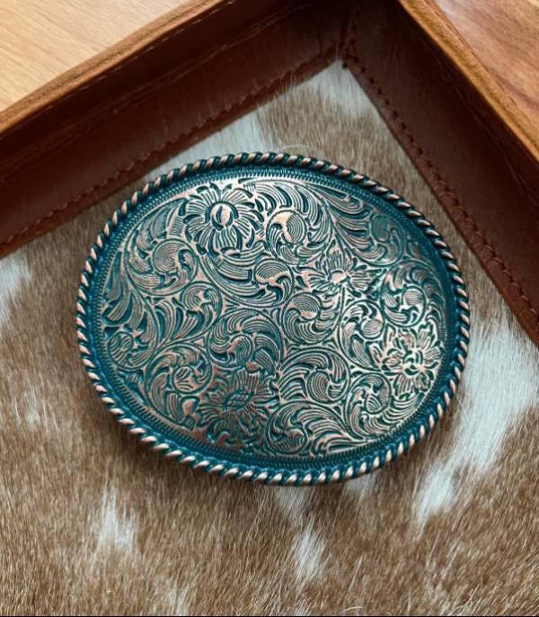 New Arrival :: Wholesale Western Tooling Belt Buckle