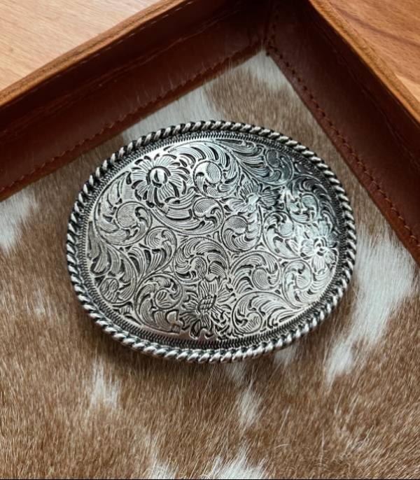 New Arrival :: Wholesale Western Round Tooling Belt Buckle