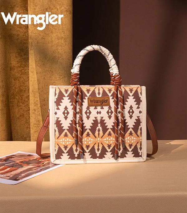 New Arrival :: Wholesale Wrangler Southwestern Tote Crossbody Bag