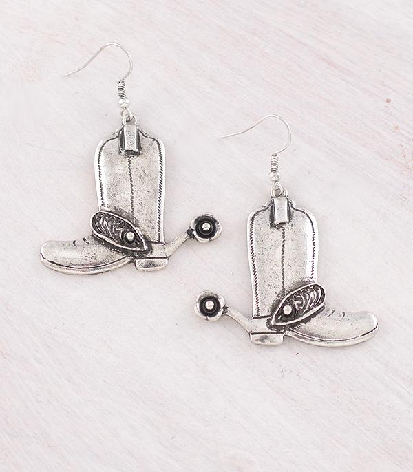 New Arrival :: Wholesale Western Cowboy Boot Earrings