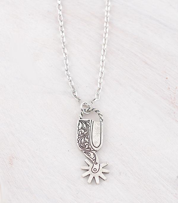 New Arrival :: Wholesale Western Boot Spurs Necklace