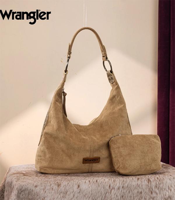 New Arrival :: Wholesale Wrangler Floral Tooled Hobo Set Bag 