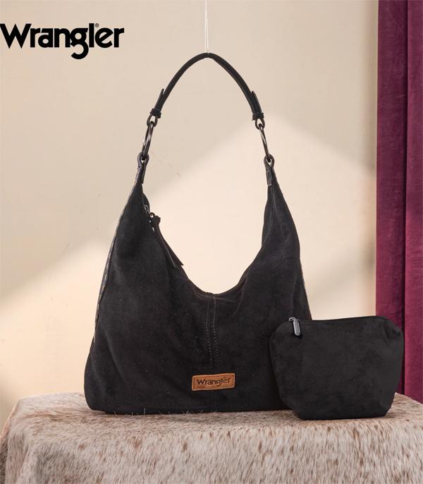 New Arrival :: Wholesale Wrangler Floral Tooled Hobo Set Bag 