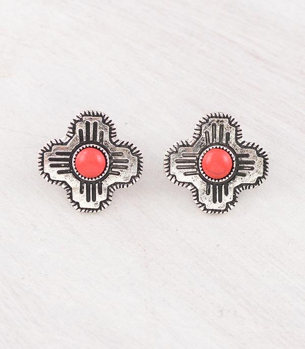 New Arrival :: Wholesale Western Cross Earrings