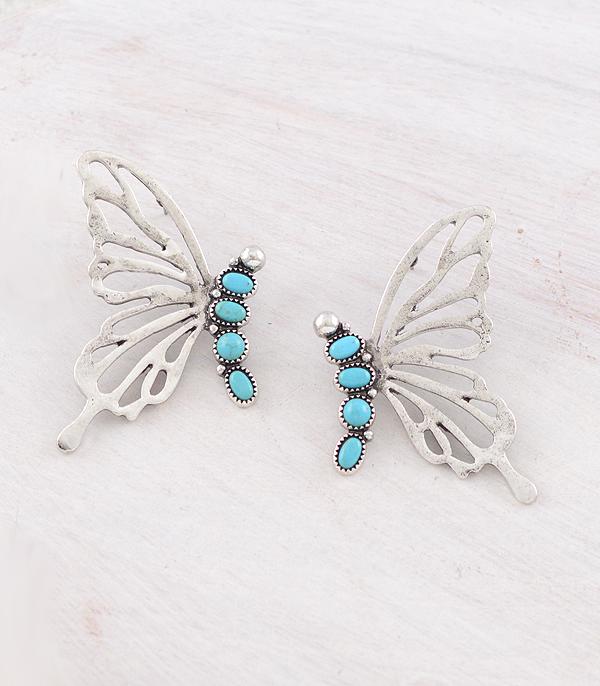 WHAT'S NEW :: Wholesale Western Butterfly Statement Earrings