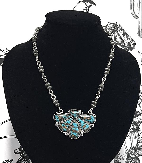 WHAT'S NEW :: Wholesale Western Turquoise Pendant Necklace