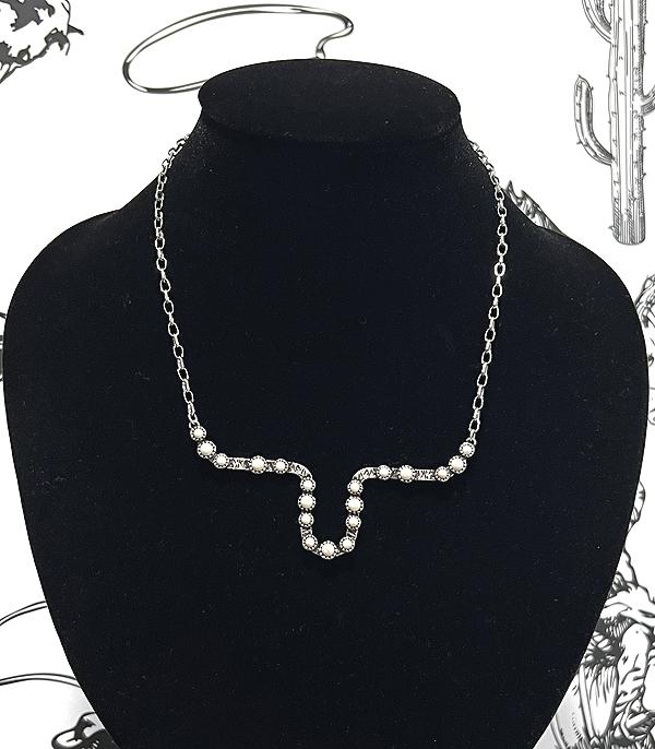 WHAT'S NEW :: Wholesale Western Turquoise Cow Necklace