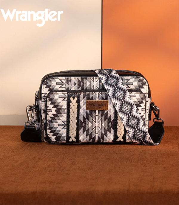 WRANGLER BRAND BAGS :: CROSSBODY/ SHOULDER :: Wholesale Wrangler Southwestern Crossbody Wallet