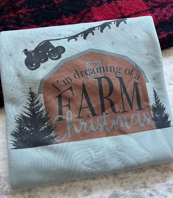 New Arrival :: Wholesale Western Farm Christmas Sweatshirt