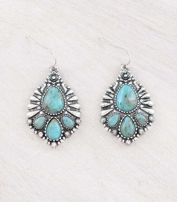 New Arrival :: Wholesale Western Turquoise Earrings