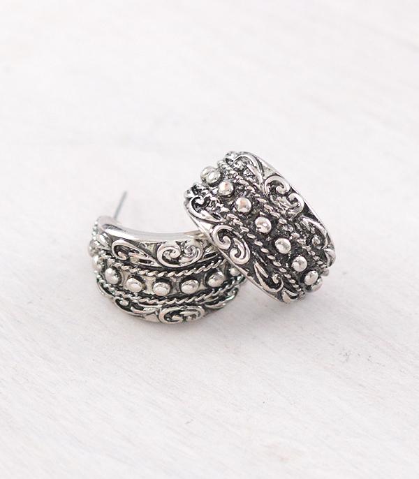 New Arrival :: Wholesale Western Hoop Earrings